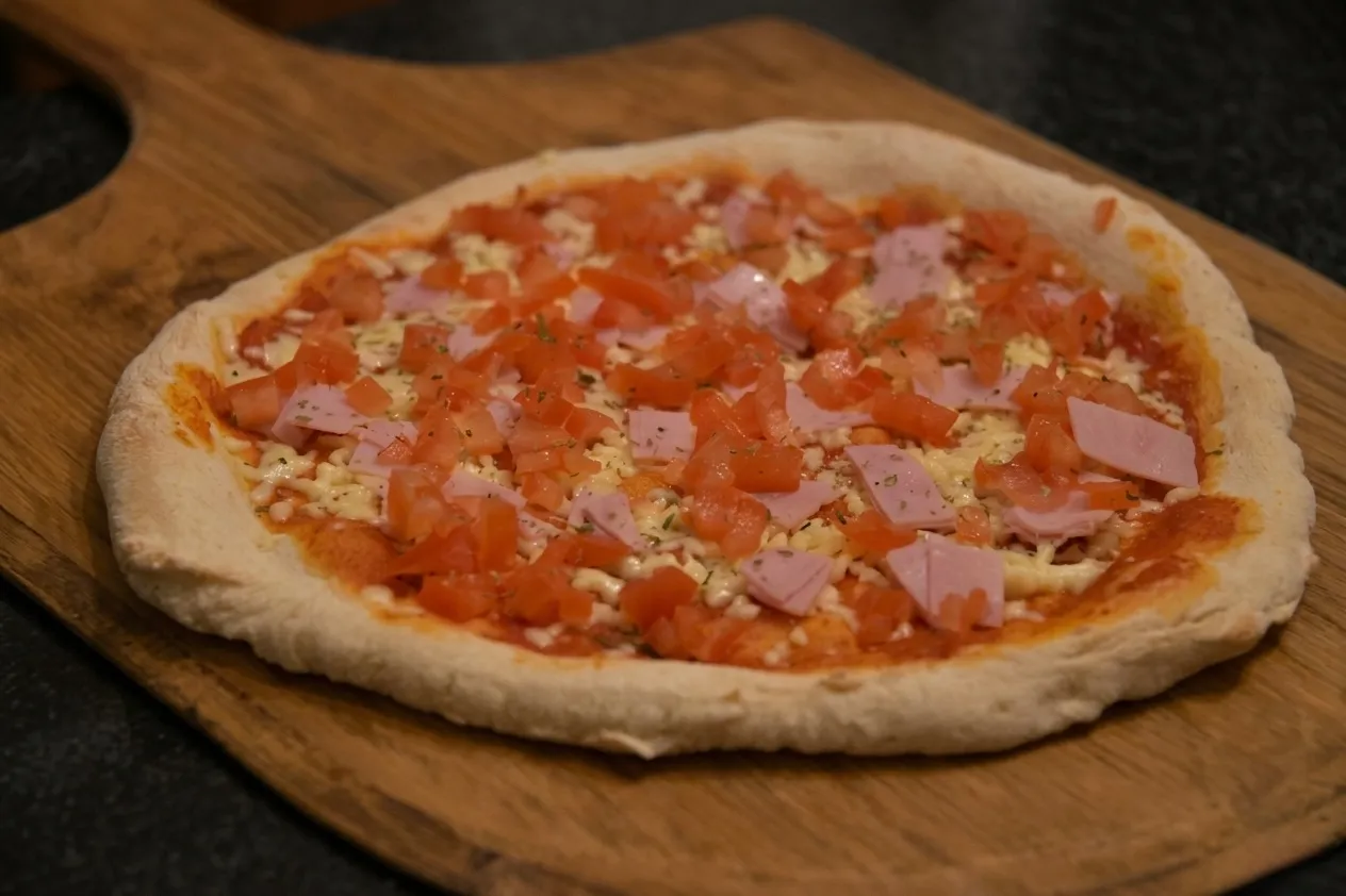 Pizza Napolitana artesanal masa fermentada 48 horas - Domus Pizzería Requinoa
